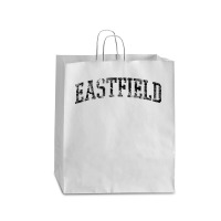 Eastfield Athletic Arch College University Alumni T Shirt Queen Paper Bag - 16 X 6 X 19 1/4 | Artistshot