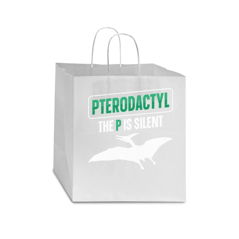 Cool Pterodactyl T  Shirt1558 Star Paper Bag - 13 X 7 X 13 | Artistshot