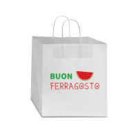 Ferragosto Star Paper Bag - 13 X 7 X 13 | Artistshot