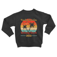 Vintage Style Family Vacation 2022 Delaware Bethany Beach Toddler Sweatshirt | Artistshot