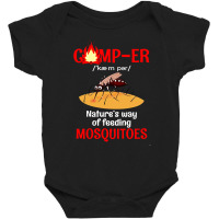 Camper Nature's Way Of Feeding Mosquitoes Baby Bodysuit | Artistshot