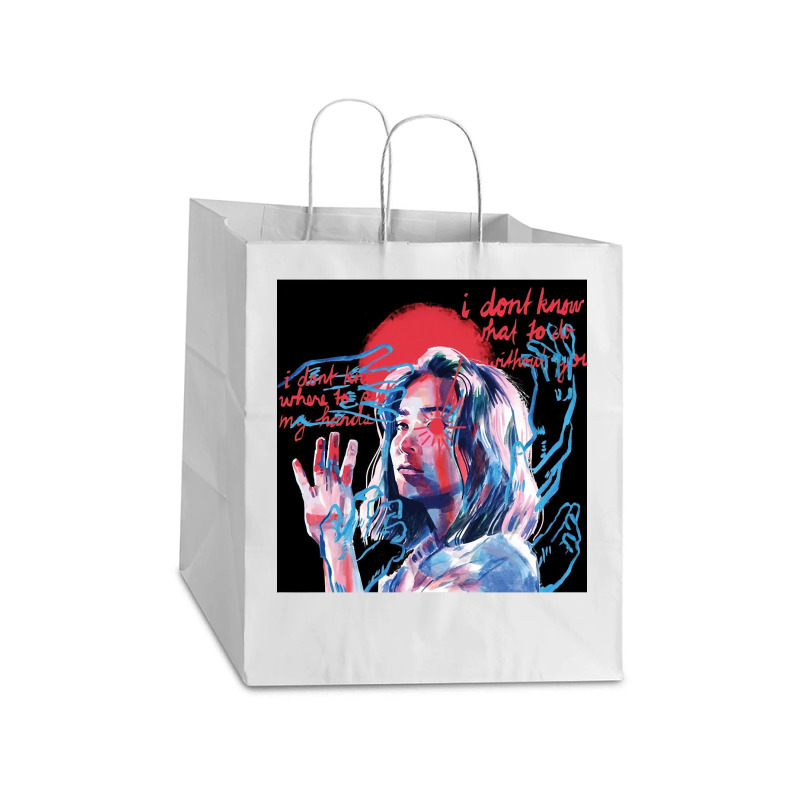 Funny Gift Slimeskull Call Me Take Out Paper Bag - 14 X 10 X 15 1/2 | Artistshot