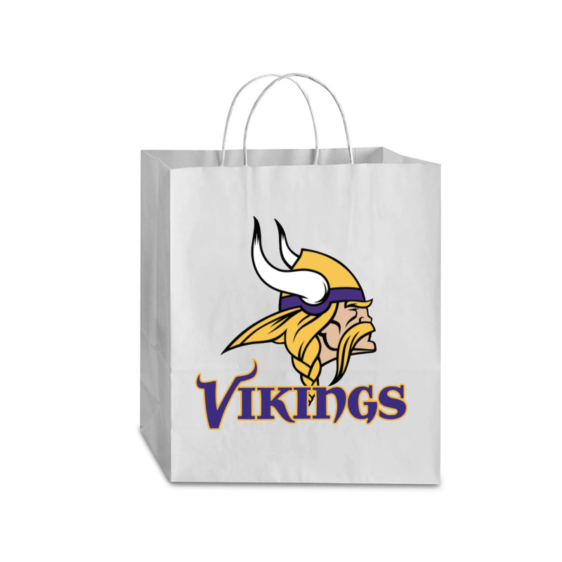 Stadium Vikings Fun Traveler Paper Bag -13 X 6 X 15 3/4 | Artistshot