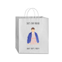 Women Men Jaeden Lieberher Call Me Traveler Paper Bag -13 X 6 X 15 3/4 | Artistshot