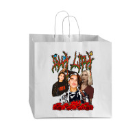 Dua Lipa, Merch Fanart, Dua Lipa Vintage, Dua Lipa Art, Dua Lipa Paint Vogue Paper Bag - 16 X 6 X 12 | Artistshot