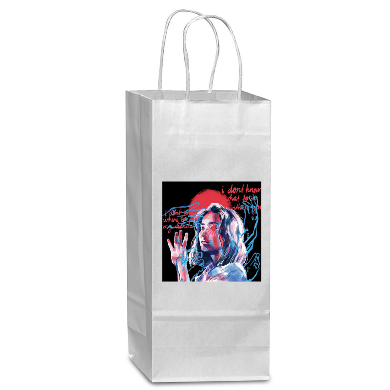 Funny Gift Slimeskull Call Me Wine Paper Bag - 5 1/2 X 3 1/4 X 13 | Artistshot