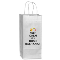 Rosh Hashanah Jewish New Year 2022 Holiday Humor Wine Paper Bag - 5 1/2 X 3 1/4 X 13 | Artistshot