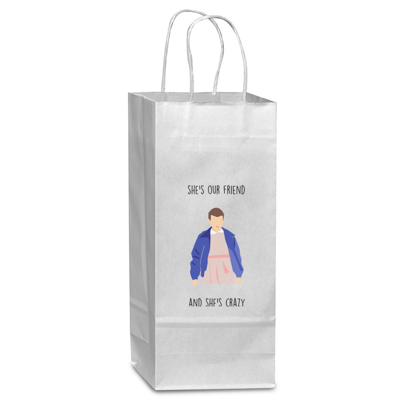 Women Men Jaeden Lieberher Call Me Wine Paper Bag - 5 1/2 X 3 1/4 X 13 | Artistshot