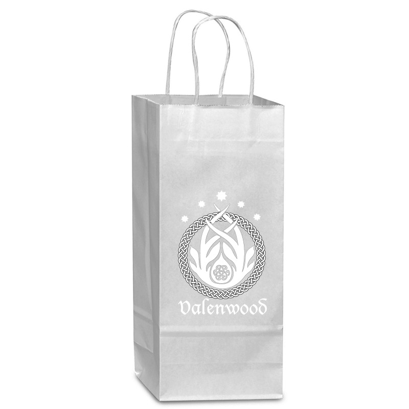 Valenwood Wine Paper Bag - 5 1/2 X 3 1/4 X 13 | Artistshot