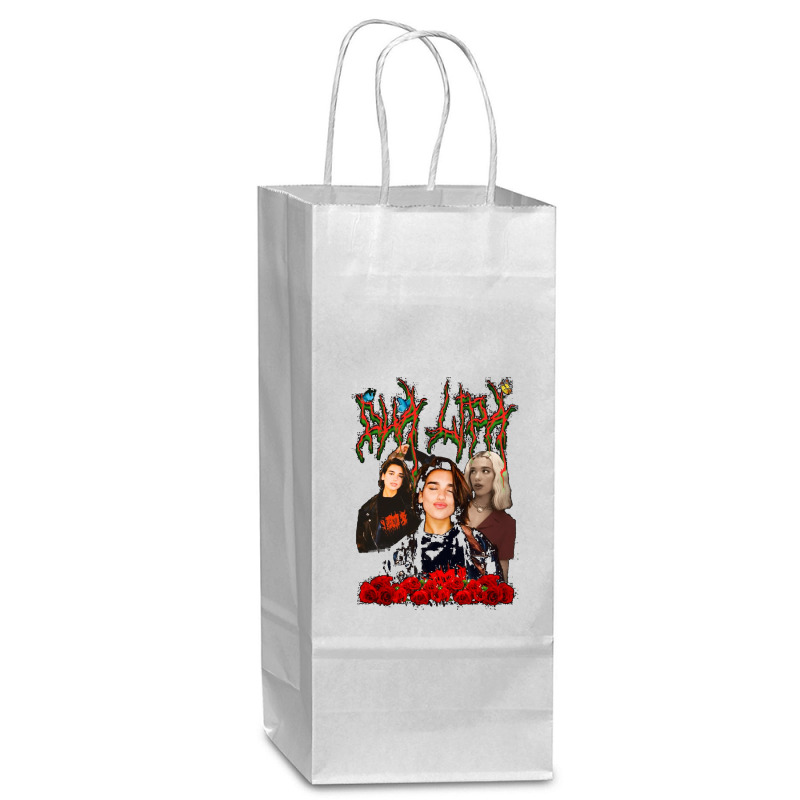 Dua Lipa, Merch Fanart, Dua Lipa Vintage, Dua Lipa Art, Dua Lipa Paint Wine Paper Bag - 5 1/2 x 3 1/4 x 13 by SHOPAHSSA | Artistshot