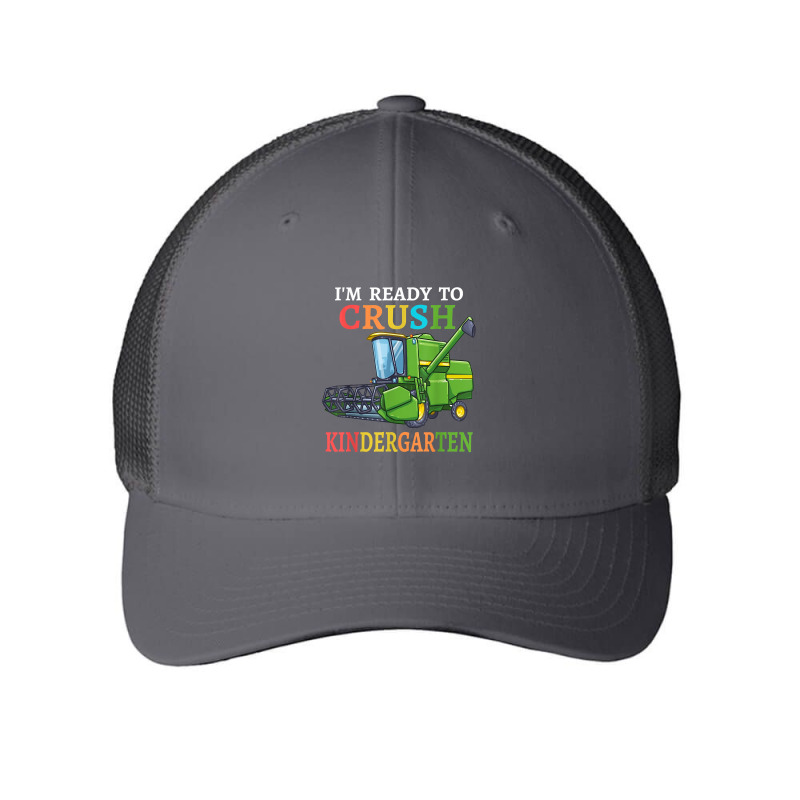 Kids Combine Harvester Back To School I'm Ready To Crush T Shirt Mesh cap by peersodshamiw8 | Artistshot