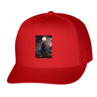 Son Goku Super Saiyan Trucker Cap | Artistshot