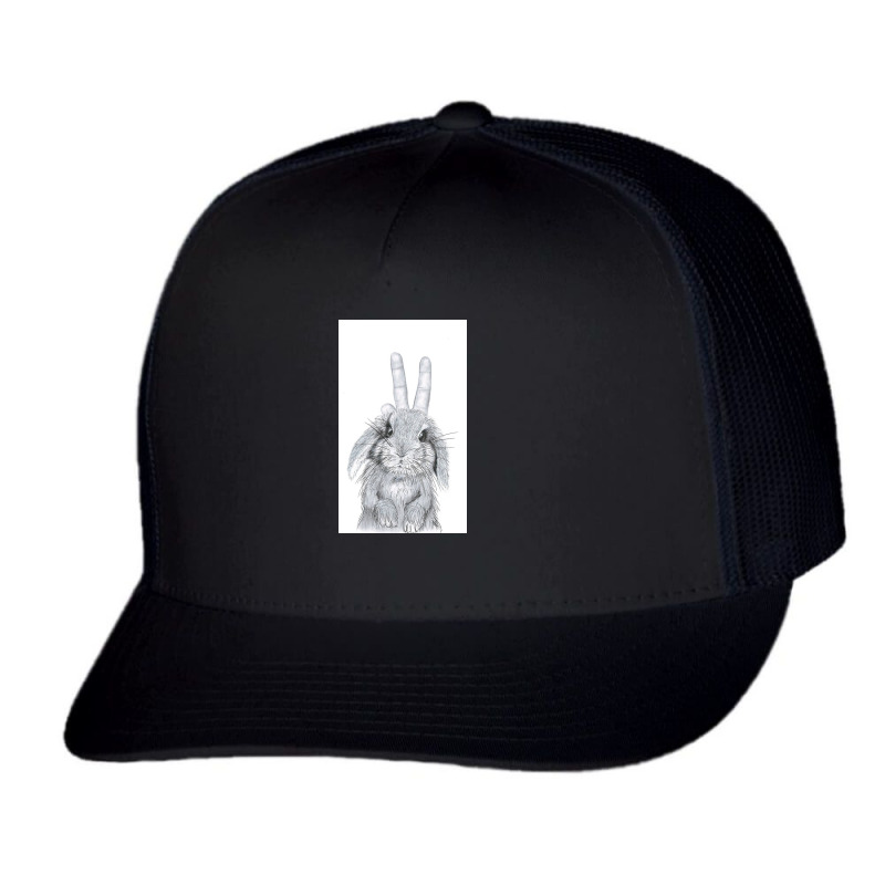 Bunny Ears! Trucker Cap by Youngmnh | Artistshot