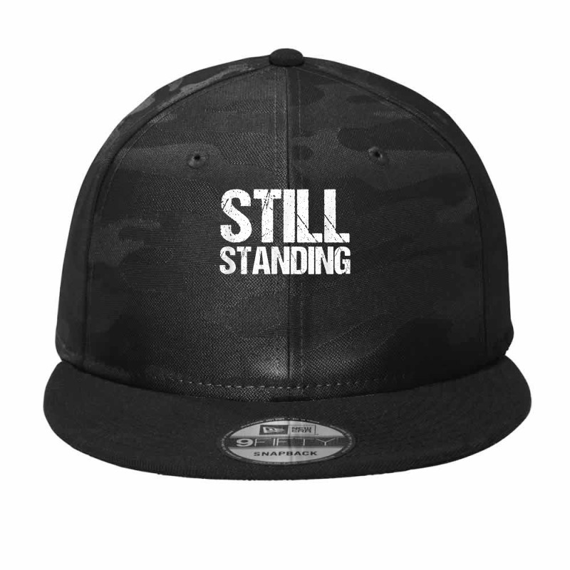 Funny Still Standing Amputation Prosthetic Leg Amputee Shirt Camo Snapback by jaiahlowes | Artistshot