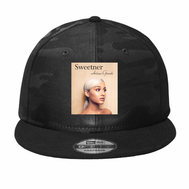 Sweetner Ari#ana Grande Camo Snapback | Artistshot