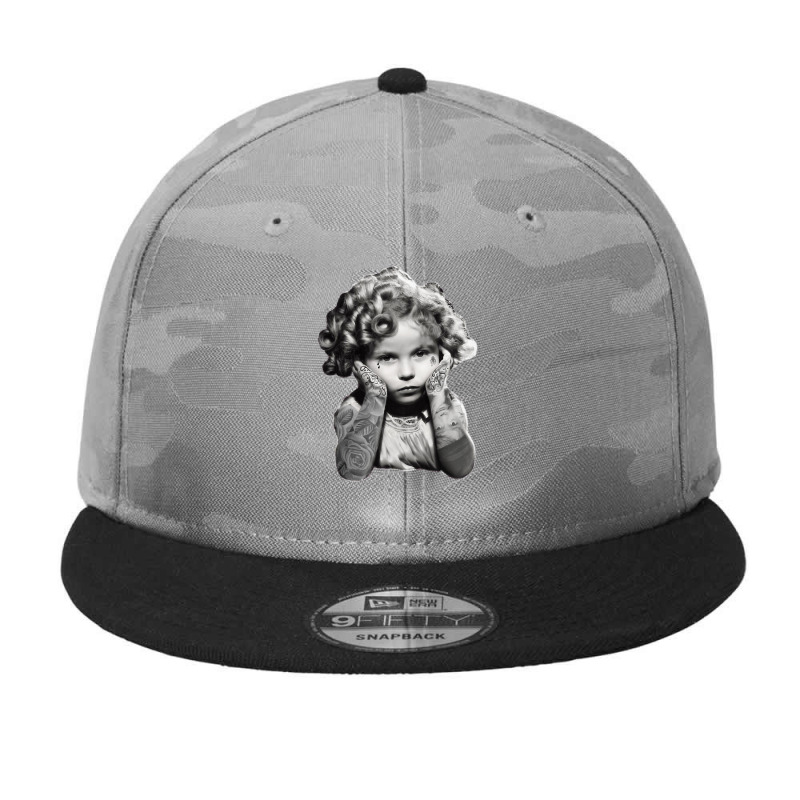 Vintage Movies  Horror Film Design Character Lover Gifts Camo Snapback by Artist-Joselyn | Artistshot