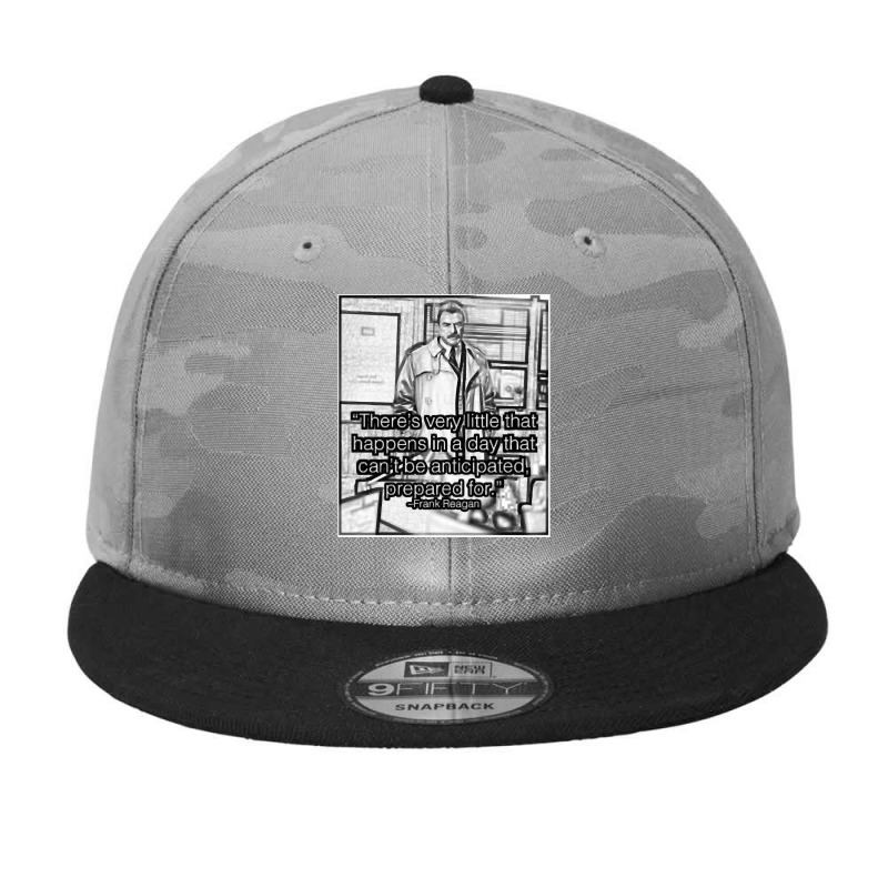 Mask Tom Selleck My Favorite People Camo Snapback | Artistshot