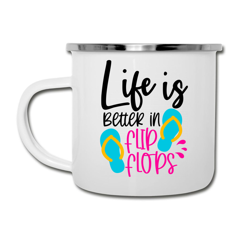 Life Is Better In Flip Flops Camper Cup | Artistshot