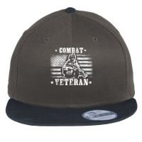 Veteran 365 Combat Veteran Tee Fathers Day Gift Men T Shirt Flat Bill Snapback Cap | Artistshot