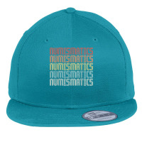 Numismatics Numismatist Rare Coin Collector Collection T Shirt Flat Bill Snapback Cap | Artistshot