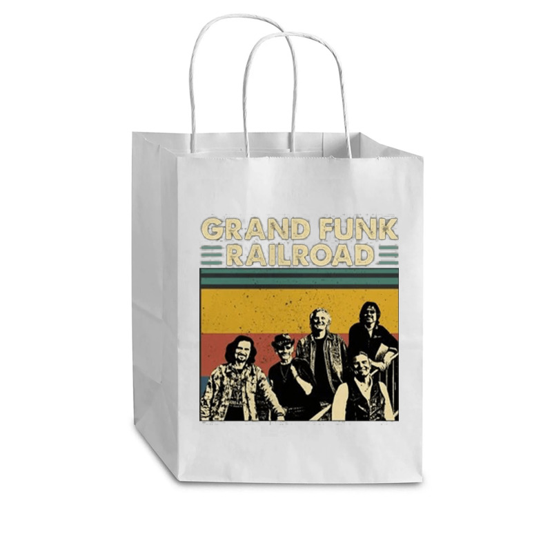 Grand Funk Railroad, Grand, Funk, Railroad, Grand Funk Railroads, Gran Cub Paper Bag - 8 X 4 1/2 X 10 1/4 | Artistshot