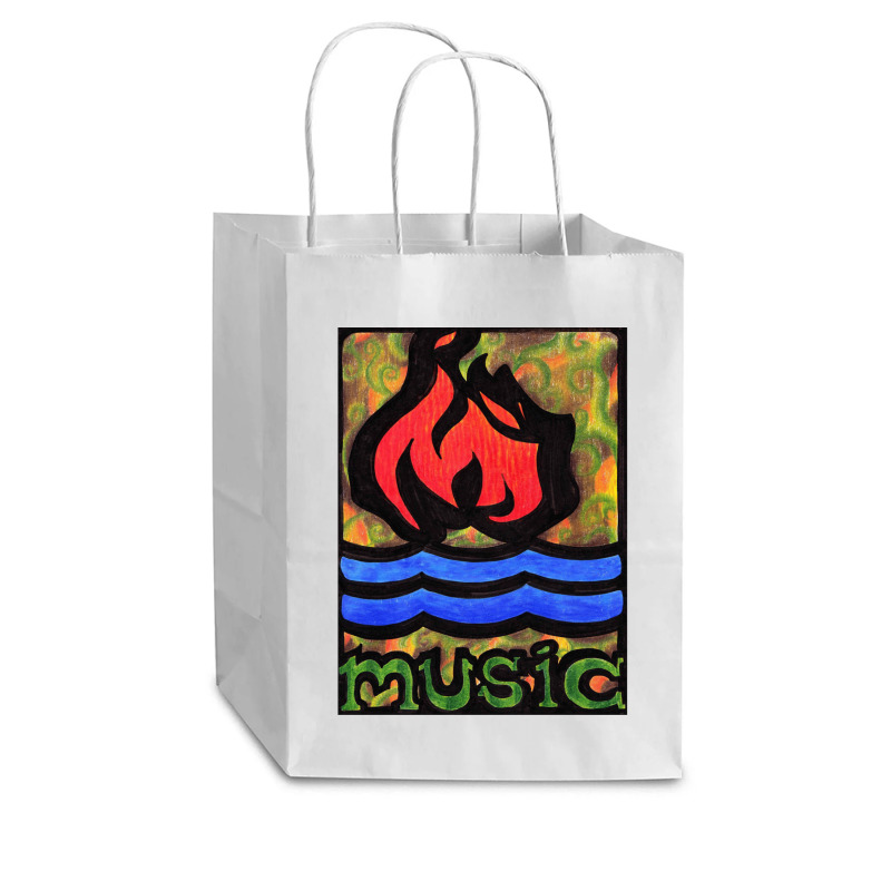 Hot Water Music Cub Paper Bag - 8 X 4 1/2 X 10 1/4 | Artistshot