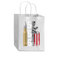 Ar-15 American Flag, Ar15 Rifle Sling Gift Gun Owner Back Cub Paper Bag - 8 X 4 1/2 X 10 1/4 | Artistshot