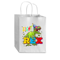 Kids Eight Rex 8th Birthday Gifts Eighth Dinosaur 8 Year Old Boy Cub Paper Bag - 8 X 4 1/2 X 10 1/4 | Artistshot