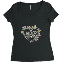 Oncology Crew Oncology Nurse Women's Triblend Scoop T-shirt | Artistshot