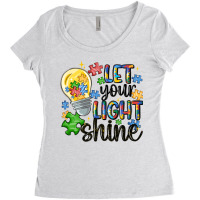 Let Your Light Shine Women's Triblend Scoop T-shirt | Artistshot