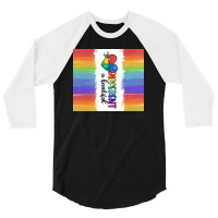 Different Is Beautiful 3/4 Sleeve Shirt | Artistshot