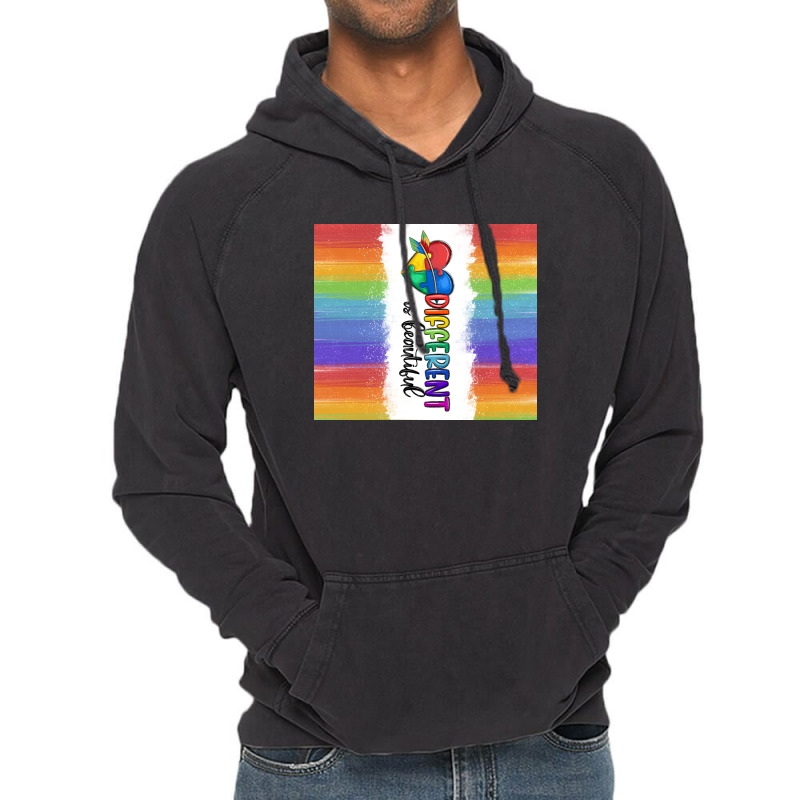 Different Is Beautiful Vintage Hoodie | Artistshot