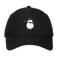 Penguin Dabbing Funny Sea Birds Dancing Adjustable Cap | Artistshot