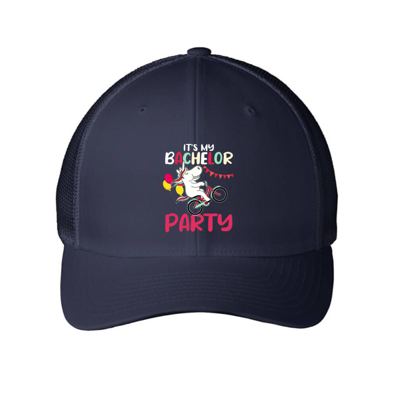 It's My Bachelor Party For Groom Naughty Funny Mesh Cap | Artistshot