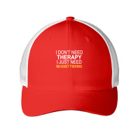 I Don't Need Therapy Magnet Fishing Funny Gift Mesh Cap | Artistshot