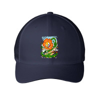 Vintage Classic Cartoon  Gaming Lover Gift.png Mesh Cap | Artistshot