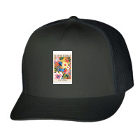 Aesthetic & Colorful Columbia Flower Market Wall Art And Canvases Trucker Cap | Artistshot