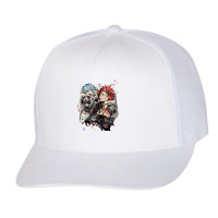 Graphic Picture  Light Novel Mens Funny Trucker Cap | Artistshot