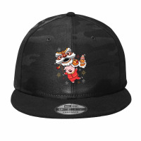 Dragon Lion Dancing Pig Chinese New Year 2019 Camo Snapback | Artistshot