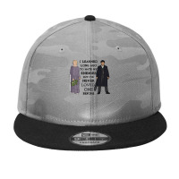 Graphic Vintage  Crime Drama Design Character For Men Women Camo Snapback | Artistshot