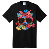 Autism Awareness Bear Basic T-shirt | Artistshot