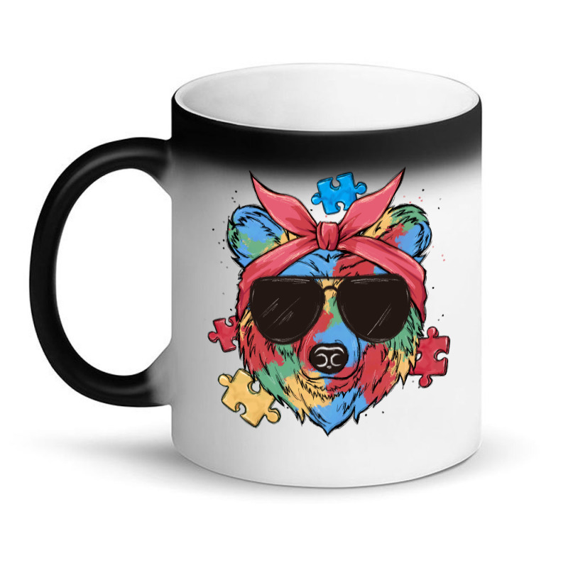 Autism Awareness Bear Magic Mug | Artistshot