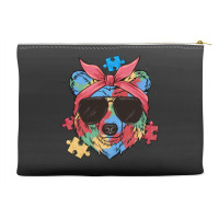 Autism Awareness Bear Accessory Pouches | Artistshot