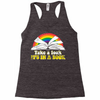 Love Reading Love Rainbows Gift Retro Rainbow T Shirt Racerback Tank | Artistshot