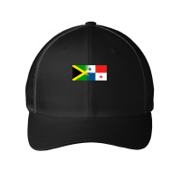 Jamaican Panamanian Flag Jamaica Panama T Shirt Mesh Cap | Artistshot