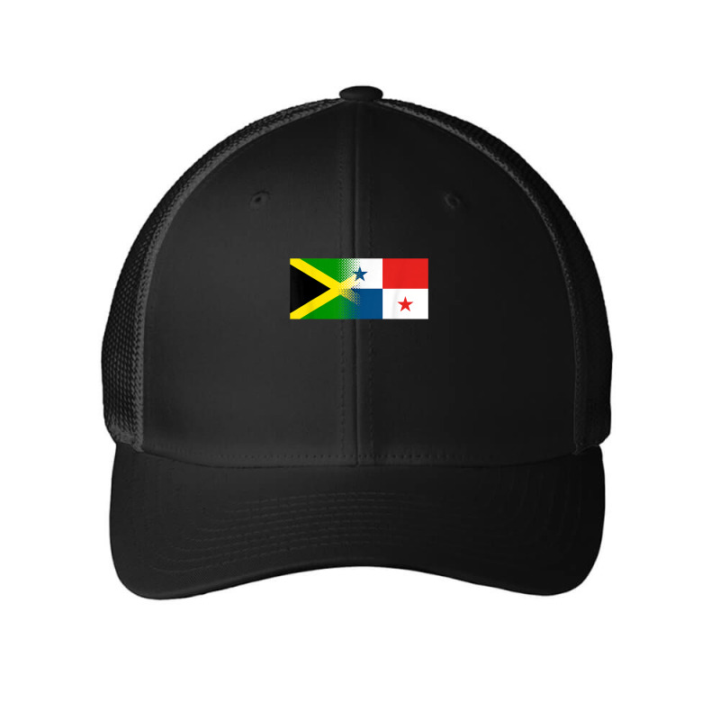 Jamaican Panamanian Flag Jamaica Panama T Shirt Mesh cap by AbidahToenges | Artistshot