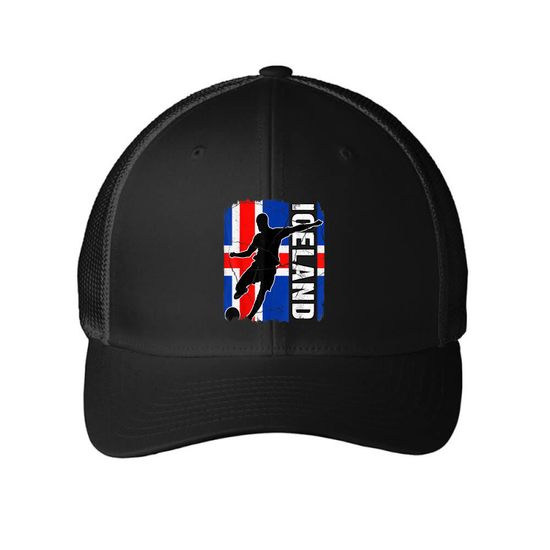 Iceland Soccer Team Icelandic Flag Jersey Football Fans T Shirt Mesh cap by graftmshindeatw | Artistshot