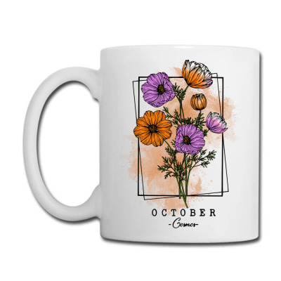 Birth Month Flower Born In October Cosmos Flowers Sweatshirt Coffee Mug Designed By Hienngoc