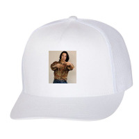 Graphic Picture  Science Fiction Film Art Characters Mens Womens Trucker Cap | Artistshot