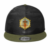 Vintage Graphic  Coming-of-age Art Camo Snapback | Artistshot